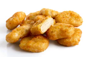 pile of chicken nuggets