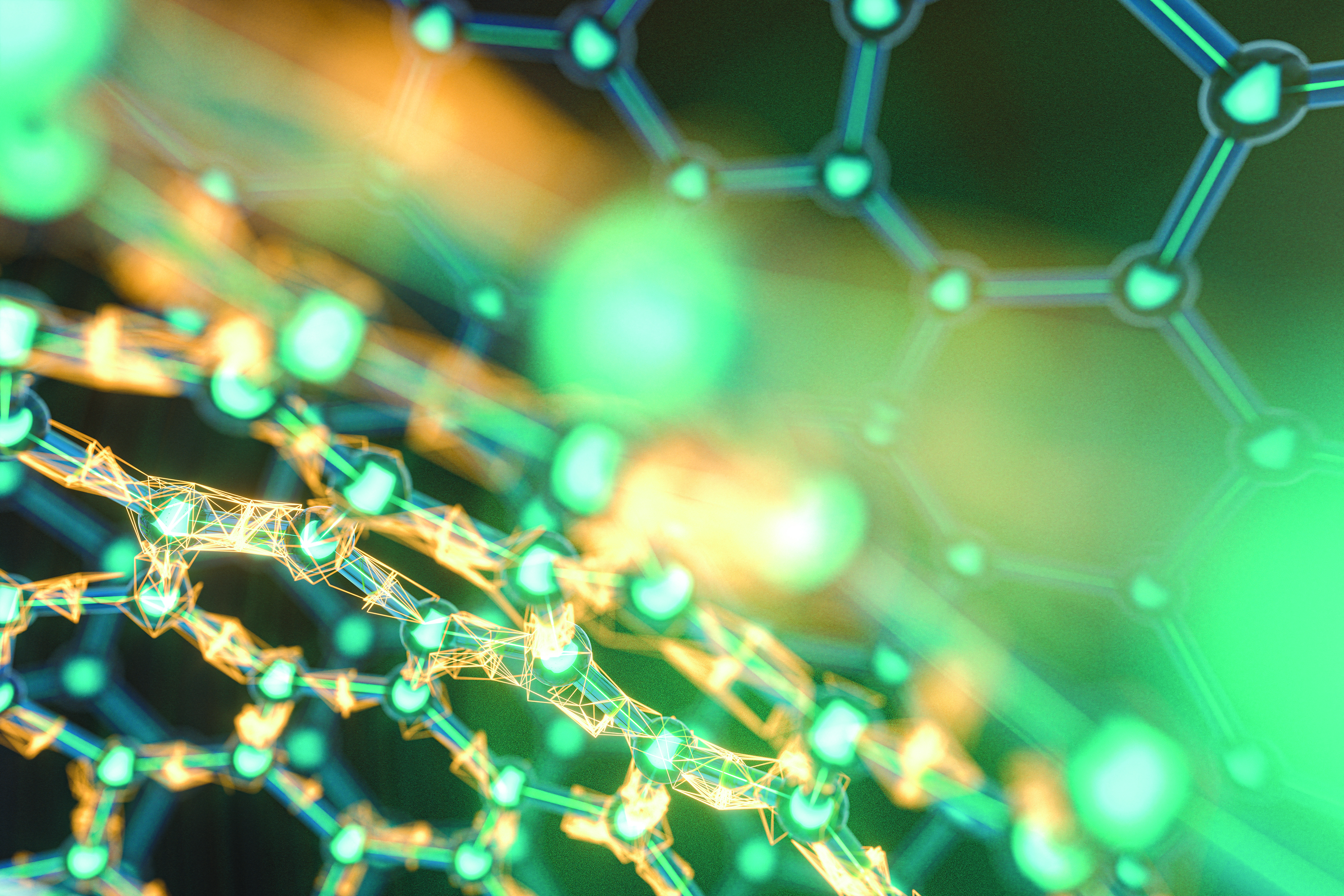 Cells and biological chain of molecules